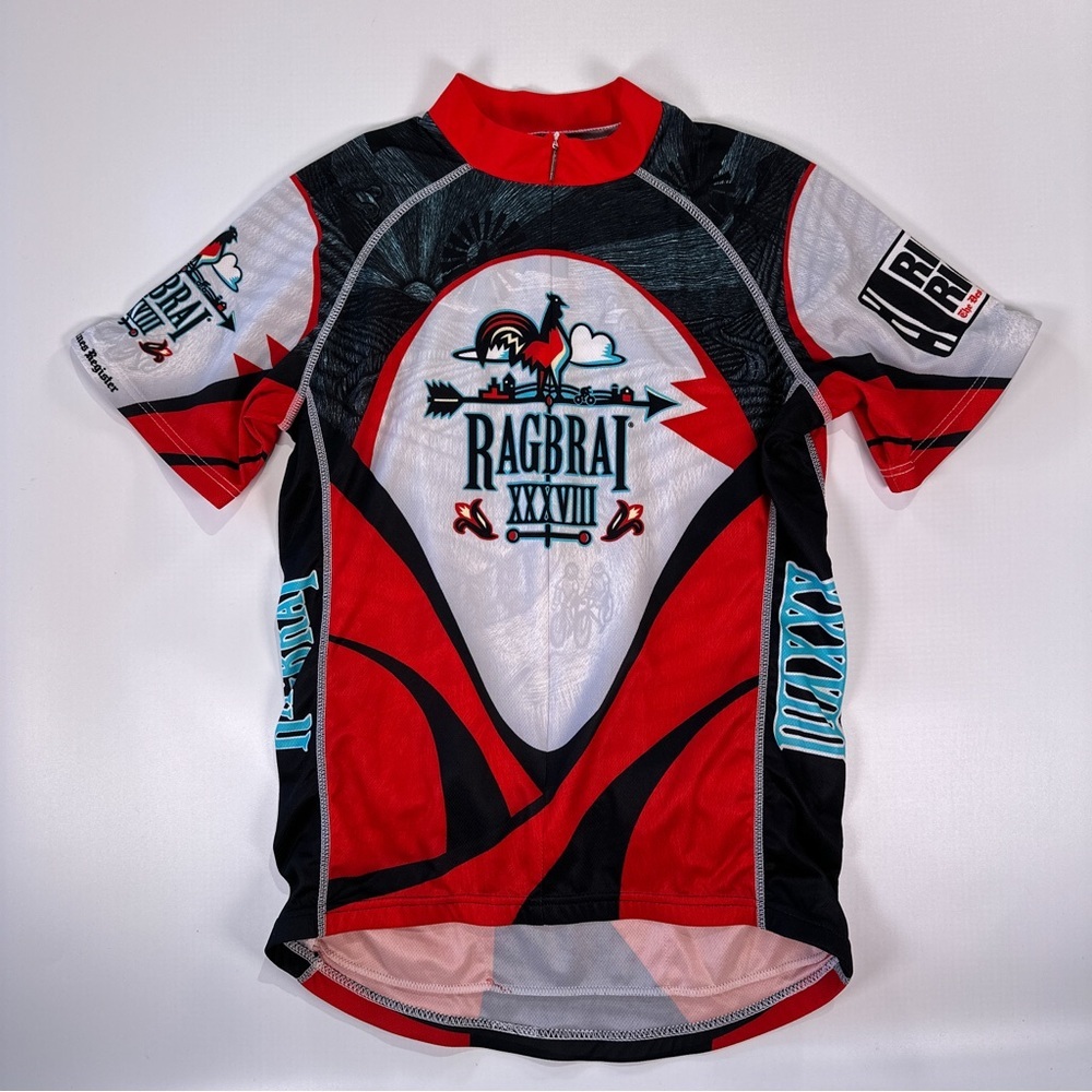 Primal Wear Men Bike Jersey RAGBRAI XXXVIII 2010 Race Graphic Size M - Picture 2 of 10